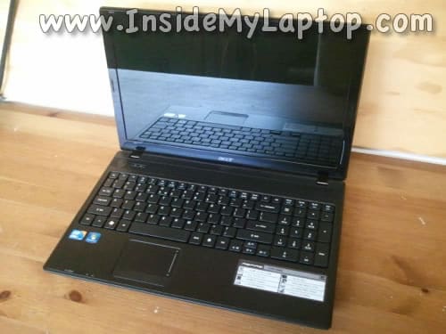 Acer Aspire 5742 series disassembly