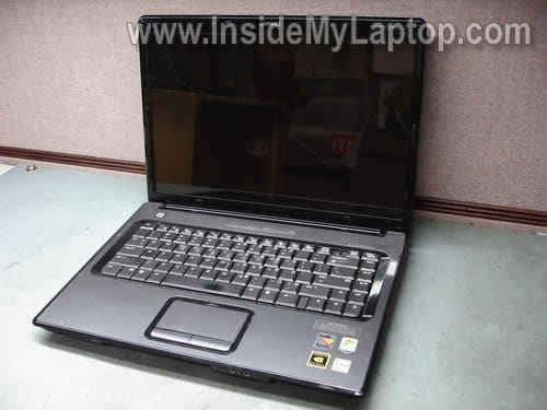 compaq laptop models. the laptop model number in