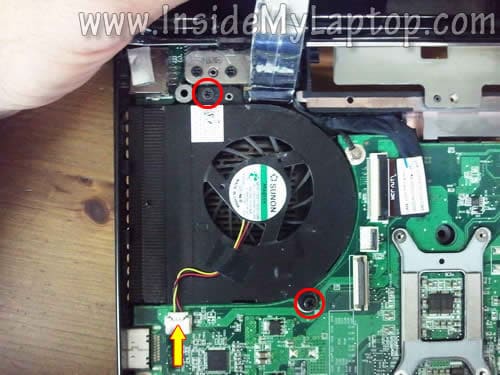 Disconnect cooling fan
