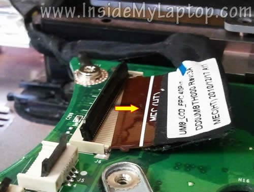 Unplug video cable
