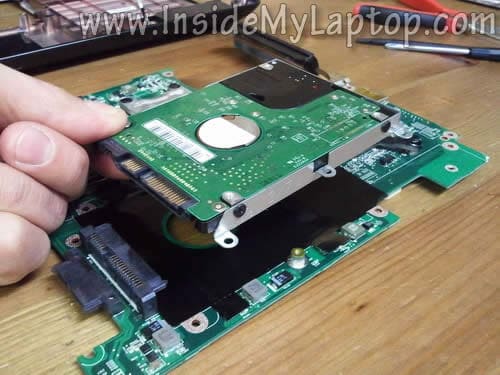 Remove hard drive