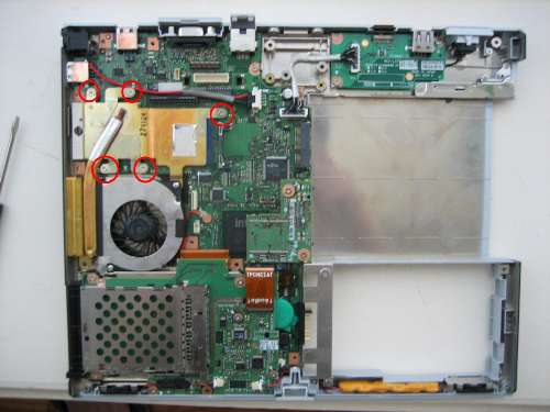 Take apart Fujitsu LifeBook T4200 Take apart Fujitsu LifeBook T4200