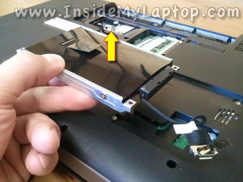 Remove hard drive assembly