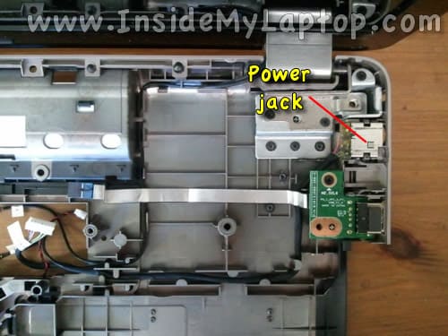 HP G72 power jack