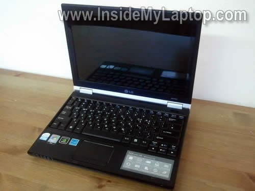 LG XNote laptop disassembly