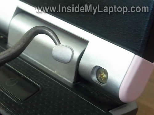 Remove bottom display screw