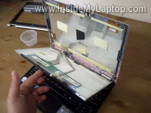 Separate screen from display cover
