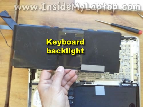Remove keyboard backlight