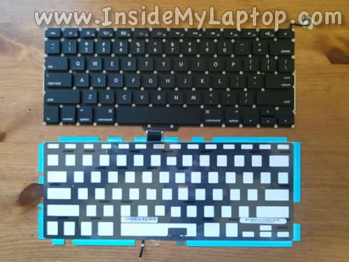 Replace MacBook Pro 13 keyboard and backlight