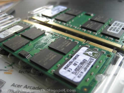 replace or upgrade memory in Acer Aspire 5500