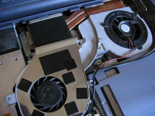 Sony Vaio PCG-GRT170 cooling fan cleaning