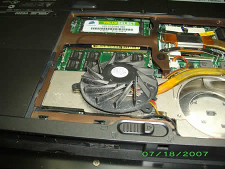Asus v6000 heatsink fan cleaning Asus v6000 heatsink fan cleaning
