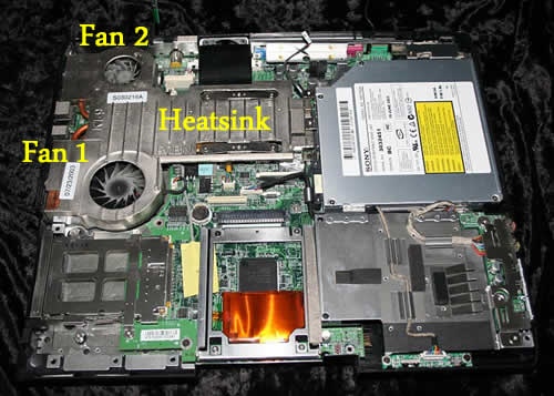 HP Pavilion ze5000 cleaning