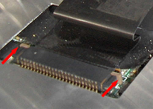 Unlock keyboard connector