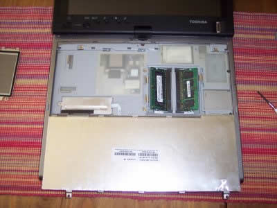 Toshiba Portege M400 memory upgrade