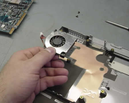 portege a100 replace fan