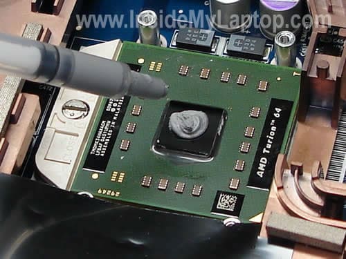 How To Apply Thermal Grease On Processor Inside My Laptop