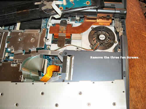 Take apart Sony Vaio laptop
