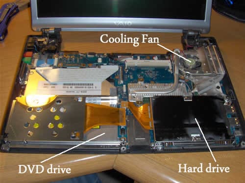 Sony Vaio S460B disassembly