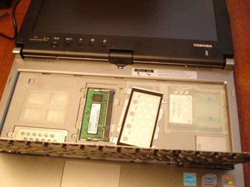 Toshiba Portege M700 memory upgrade
