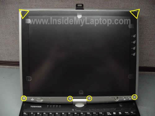 Taking apart Toshiba Tablet PC screen