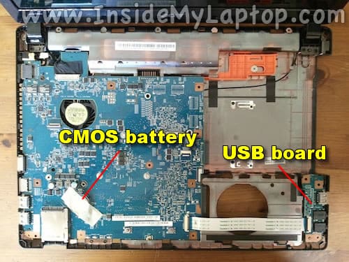 CMOS battery USB board