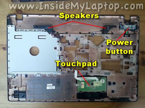 Access touchpad