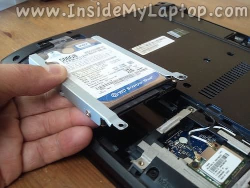 Remove hard drive