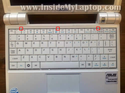How to replace keyboard in Asus Eee PC 900 – Inside my laptop