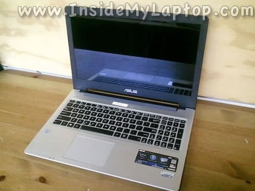 Asus S56C laptop disassembly