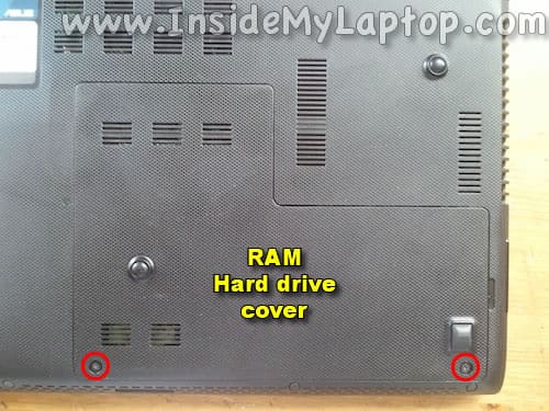 RAM Hard drive cover