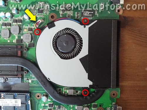 Disconnect cooling fan