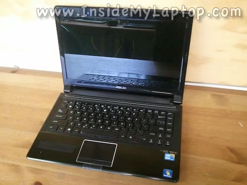 Asus UL80J laptop disassembly