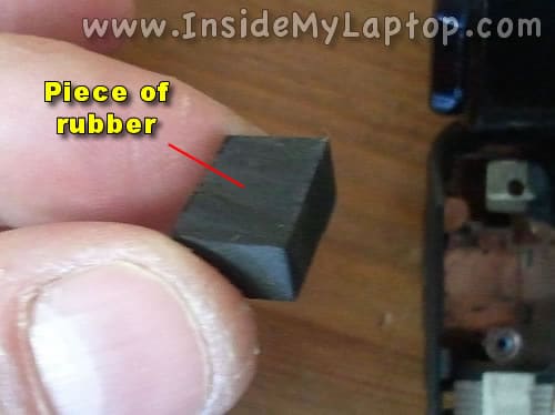 Piece of rubber