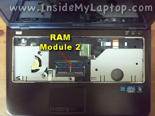 Access second RAM module