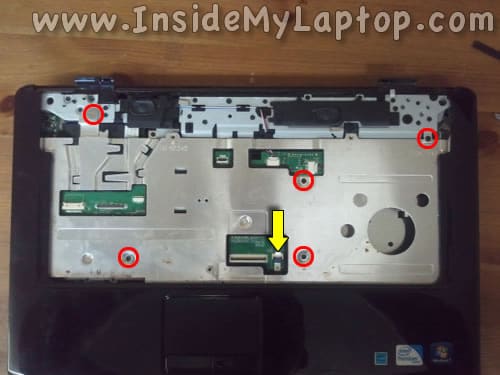Disconnect top cover assembly
