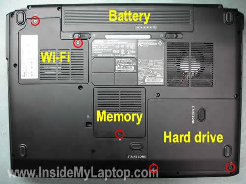 Remove memory wi-fi hard drive covers