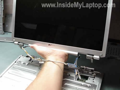 Remove LCD panel