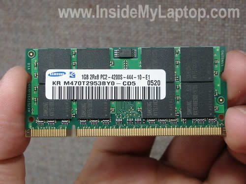 Upgrade memory Dell Latitude D610