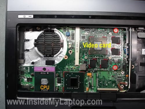 Remove screws from video card