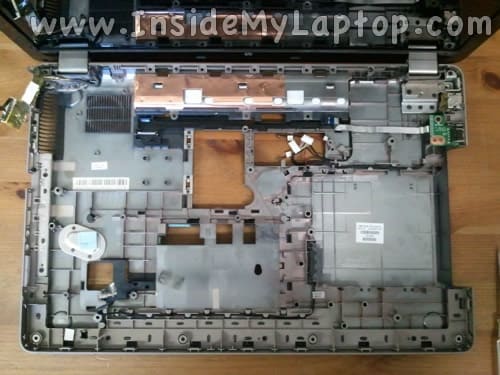 Motherboard removed