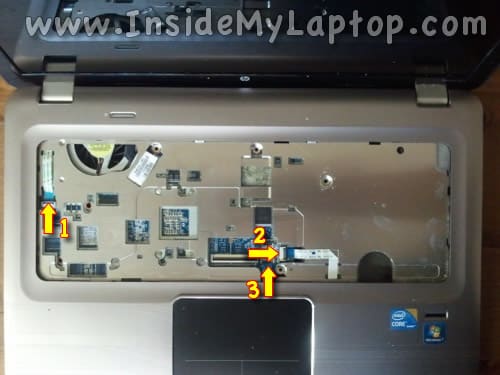 Disconnect top cover