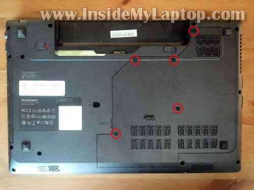 Upgrading memory and hard on Lenovo G570 – Inside my laptop