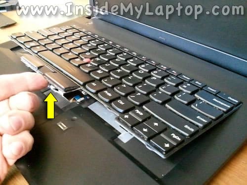 Lift up keyboard