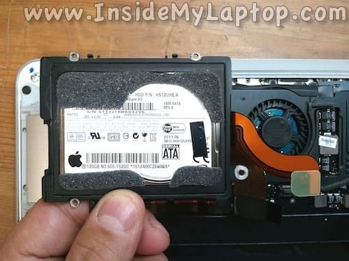 Remove hard drive