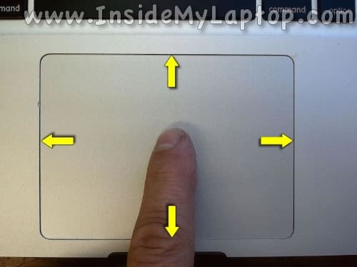 Adjust trackpad gaps