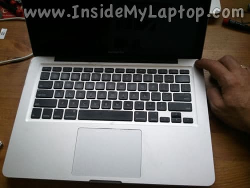 Test if power button works on MacBook Pro