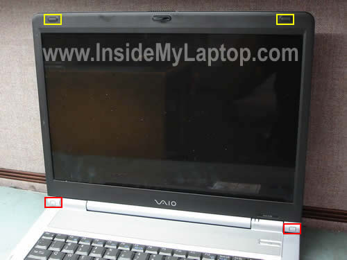 Open display Sony Vaio PCG-K laptop