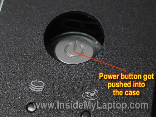 toshiba r830 fixing power button