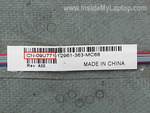 Cable part number